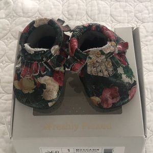 Freshly picked floral moccasin